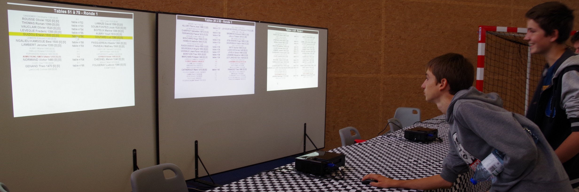 First use of Papi-web in an official tournament in 2013